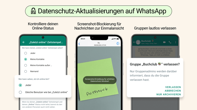 WhatsApp Pläne neue Funktionen