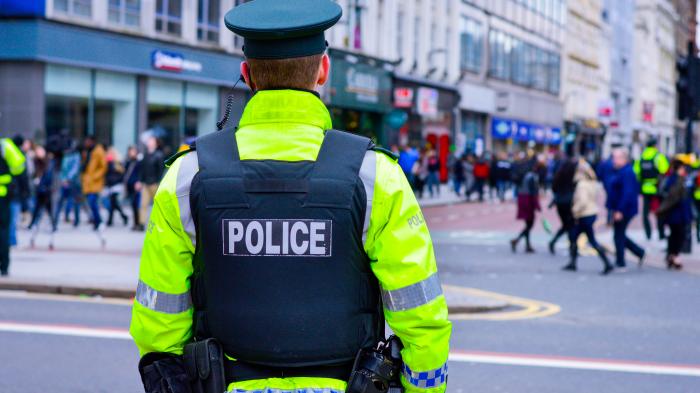 Polizist in Belfast