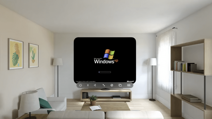 Windows auf Vision Pro