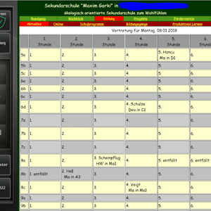 Schule Plan