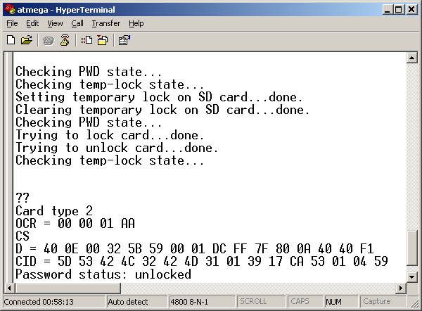 Atmega In Terminal