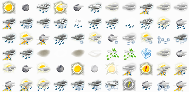 Enigma 2 - Alternative Weather Icons