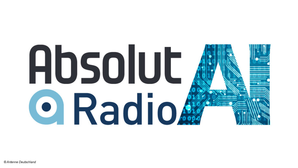 Logo des KI-Senders Absolut Radio AI